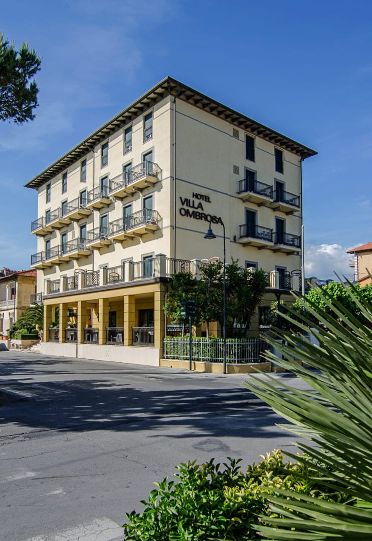 Hotel Villa Ombrosa palazzo vista esterna